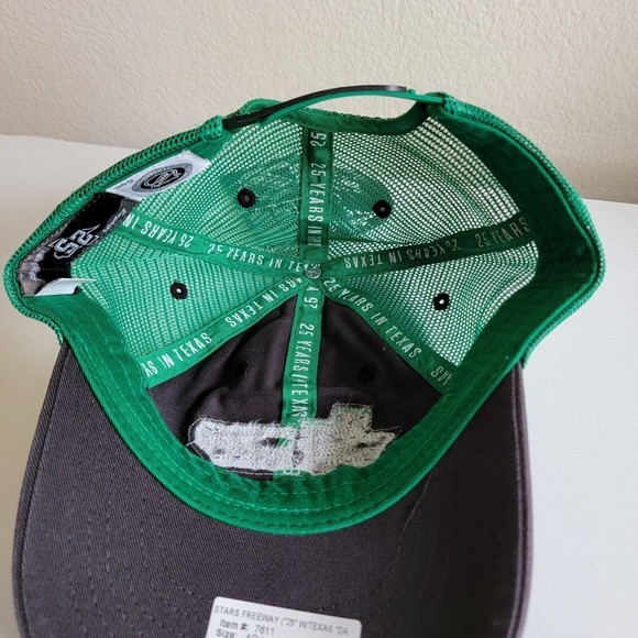Zephyr NHL Dallas‎ Stars Hat 25th Anniversary Freeway Curved Bill Mesh Snapback - Picture 6 of 8
